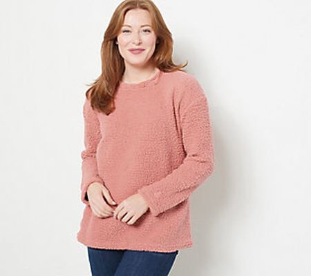 Cuddl Duds Cloud Fleece Pullover Top