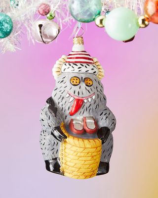 Cuddly Krampus Holiday Ornament