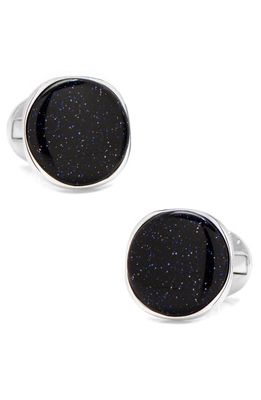 Cufflinks, Inc. Blue Goldstone Cuff Links 