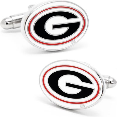 Cufflinks, Inc. 'Georgia Bulldogs' Cuff Links in Black 