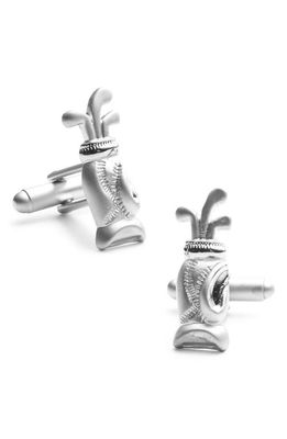 Cufflinks, Inc. Golf Bag Cuff Links in Silver 