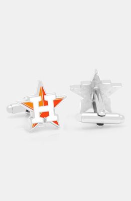 Cufflinks, Inc. 'Houston Astros' Cuff Links in Orange 