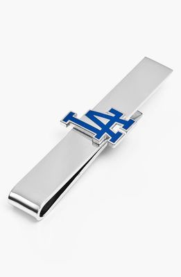 Cufflinks, Inc. 'Los Angeles Dodgers' Tie Bar in Silver 