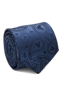 Cufflinks, Inc. Mickey Paisley Silk Tie in Navy 