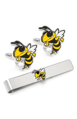 Cufflinks, Inc. NCAA Georgia Tech Yellow Jackets Cuff Links & Tie Bar 