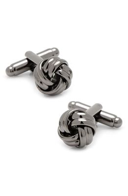 Cufflinks, Inc. Ox and Bull Trading Co. Knot Cuff Links in Gunmetal 