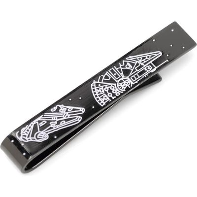 Cufflinks, Inc. Star Wars™ - Millennium Falcon Tie Bar in Black 