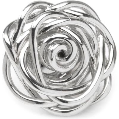 Cufflinks, Inc. Sterling Silver Rose Lapel Pin 