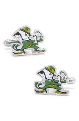 Cufflinks, Inc. University of Notre Dame Cuff Links in Notre Dame Leprechaun 