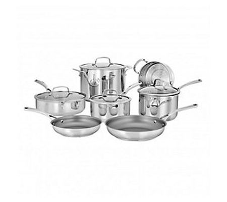 Cuisinart 11-Piece Forever Stainless Steel Cook ware Set