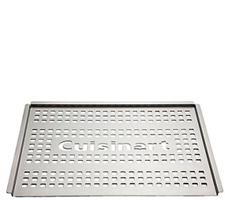 Cuisinart 12" x 16" Stainless Steel Grill Toppe r