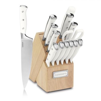 Cuisinart 15 Piece Cutlery Set With Block in Stainless Steel