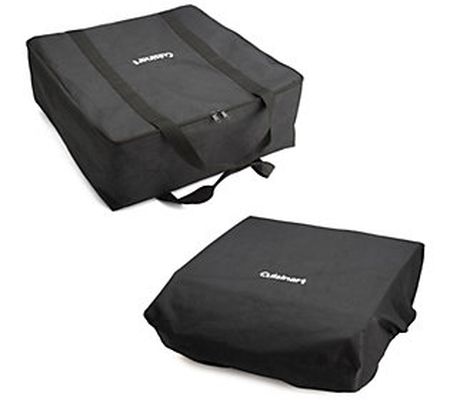 Cuisinart 2-Piece Outdoor Griddle Cover and Tot e