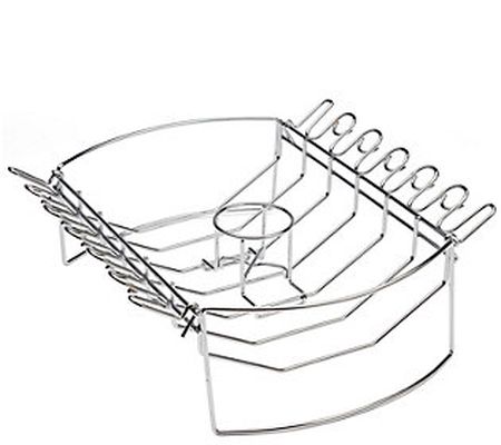 Cuisinart 4-in-1 BBQ Basket with Chicken Wing R ack
