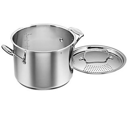 Cuisinart 6 Qt. Stainless Steel Pasta Pot w/ St raining Cover