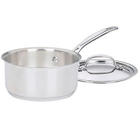 Cuisinart Chef's Classic Stainless 1.5-qt Sauce pan with Lid