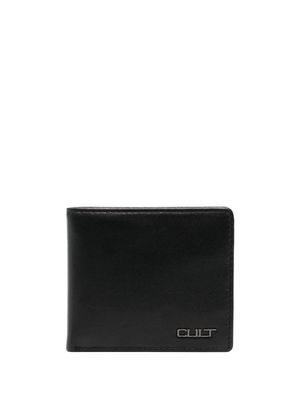 Cult 1687 bi-fold leather wallet - Black