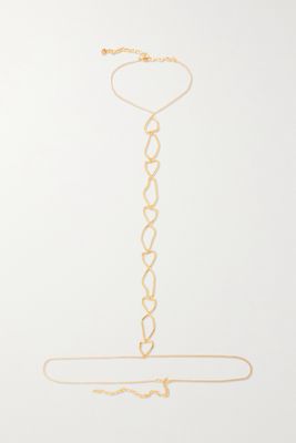 Cult Gaia - Anya Gold-tone Body Chain - one size