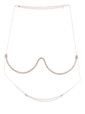 Cult Gaia Asha bralette chain - Gold
