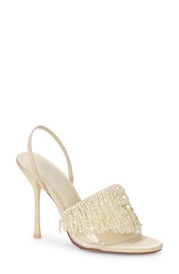 Cult Gaia Cassia Imitation Pearl Slingback Sandal