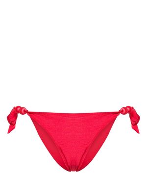 Cult Gaia Euphrasia beaded bikini bottoms - Red