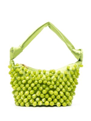 Cult Gaia Gia beaded shoulder bag - Green