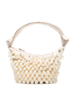 Cult Gaia Gia faux-pearl shoulder bag - Neutrals