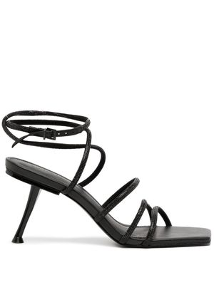 Cult Gaia Isa strappy heeled sandals - Black