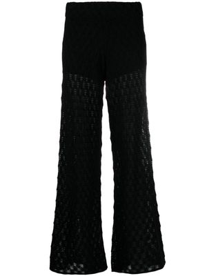 Cult Gaia Jayla wide-leg trousers - Black