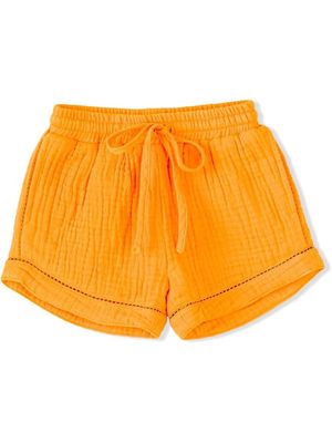 Cult Gaia Lev drawstring shorts - Orange
