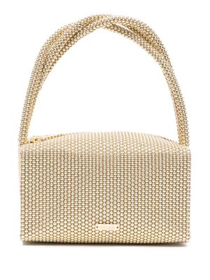 Cult Gaia Sienna studded tote bag - Gold