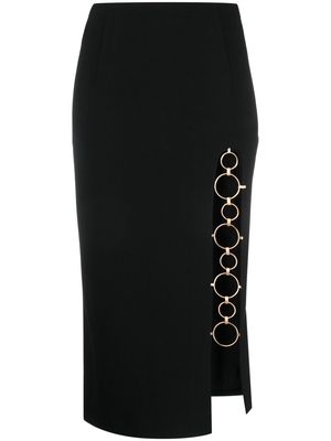 Cult Gaia Torielle slit-detail skirt - Black
