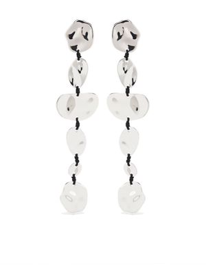Cult Gaia Val clip-on earrings - Silver
