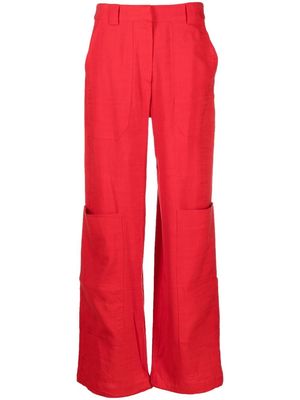 Cult Gaia Wyn wide-leg pants - Red