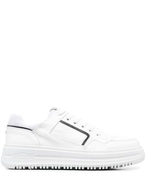 Cult lace-up low-top sneakers - White