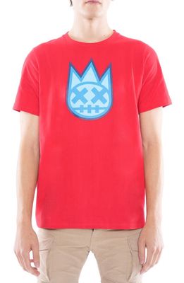 Cult of Individuality Clean Shimuchan Cotton Graphic Tee in High Risk Red