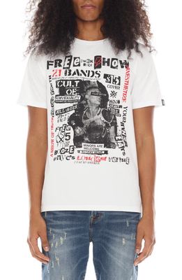 Cult of Individuality Graphic T-Shirt in White