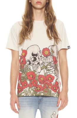 Cult of Individuality Graphic Tee in Cream