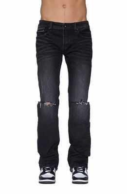 Cult of Individuality Hagen Relaxed Ripped Knee Baggy Jeans in Hex