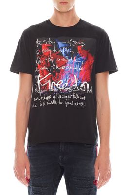 Cult of Individuality Hendrix Graphic T-Shirt in Black