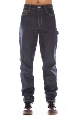 Cult of Individuality Mac50 Straight Leg Carpenter Jeans in Raw