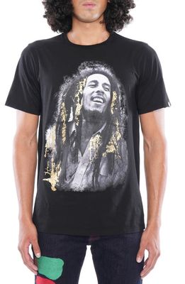 Cult of Individuality Marley Foil Graphic Tee in Black
