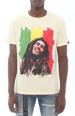 Cult of Individuality Marley Legend Graphic Tee in Winter White