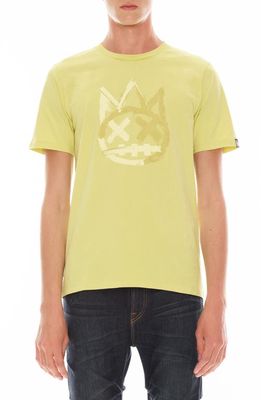 Cult of Individuality Paintbrush Shimuchan Graphic T-Shirt in Canary