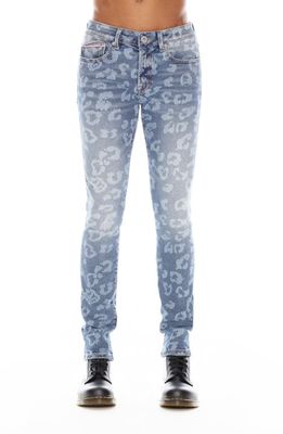 Cult of Individuality Punk Bleached Superskinny Jeans in Leopard