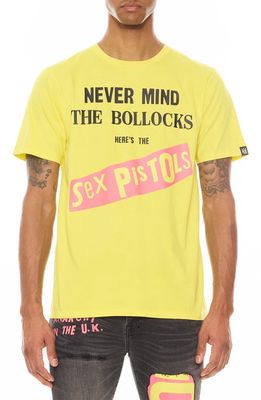 Cult of Individuality Sex Pistols Graphic Tee in Yellow