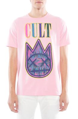 Cult of Individuality Shimuchan Graphic T-Shirt in Candy Pink