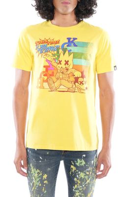 Cult of Individuality Shimuchan Graphic T-Shirt in Maize