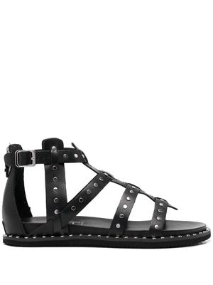 Cult studded gladiator sandals - Black
