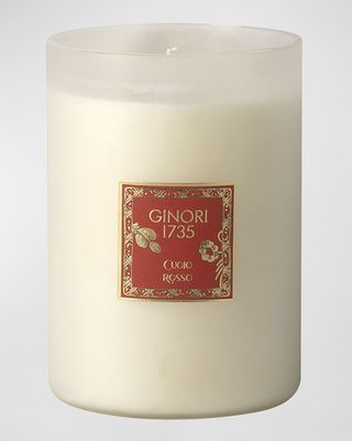 Cuoio Rosso Scented Candle Refill for Candleholder Vase, 39 oz.